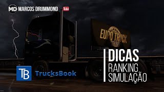 EUROTRUCK SIMULADOR 2 VERSAO 149 RANKING TRUCKSBOOK  07 [upl. by Adiraf]