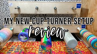 MY NEW CUP TURNER SETUP [upl. by Cogn]