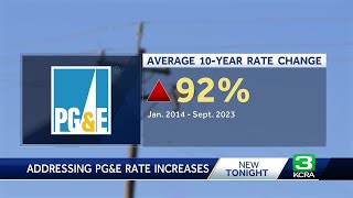 Data PGampE rates going up as utility asks regulators for rate hike [upl. by Powell]