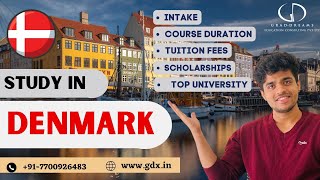 Study In Denmark Course Duration Intakes Tuition Fees Top Universities amp Scholarships [upl. by Kinchen199]