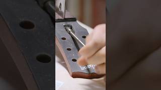 How your Gibson acoustic guitar bridges are glued  The Process S2 EP11 [upl. by Eiromem]