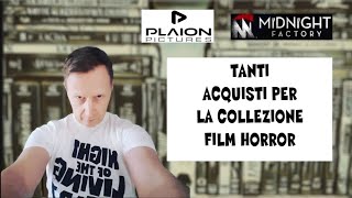 Aggiornamento collezione film horror edizioni Midnight Factory  Plaion Pictures [upl. by Afinom829]