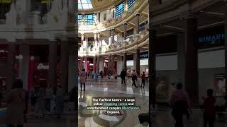 Inside hall of Trafford Centre Manchester England [upl. by Notniuq]