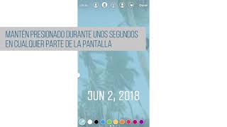 ¿Cómo poner el fondo de color con transparencia en las historias de Instagram [upl. by Noit71]