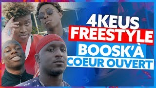 4keus  Freestyle BooskÀ Coeur Ouvert [upl. by Annaicul]