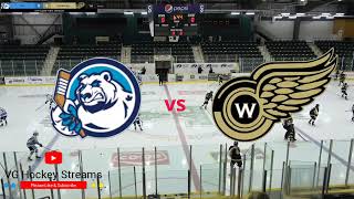 Winnipeg Ice vs Weyburn Gold Wings [upl. by Saum]