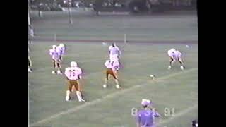 Edon Blue Bomber Football 1991  Edon High School  Edon OH [upl. by Onaireves840]