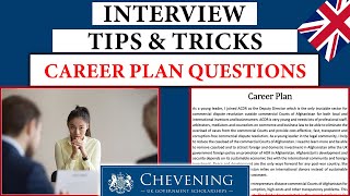 CHEVENING SCHOLARSHIP INTERVIEW Questions based on Career Plan Essay  Complete Crash Course [upl. by Tuesday312]