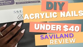 Is Saviland DIY Nail Kit Changing the Nail Game for the DIY Girlies SAVILAND Nail Kit Review [upl. by Ateekram]