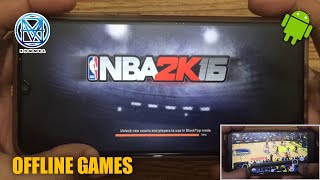 NBA2K16 ANDROID [upl. by Seugirdor711]