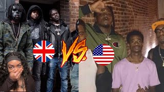 Rudest Drill Disses UK vs US  Reaction [upl. by Teiv]