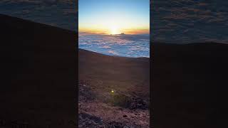 Sunset on Haleakala volcano [upl. by Ahsikan870]