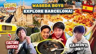 WASEDABOYS KE SPANYOL CULTURE SHOCK STREETFOOD SAGRADA FAMILIA DLL  WORLD TRIP 67 [upl. by Cordey731]