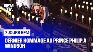 Dernier hommage au prince Philip à Windsor [upl. by Aleyak]