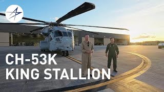 An Inside Look at the Sikorsky CH53K King Stallion HeavyLift Helicopter [upl. by Legge628]