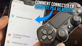 Comment connecter la manette PS4 au telephone  Connecter sa manette de PS4 sur son téléphone [upl. by Tama]