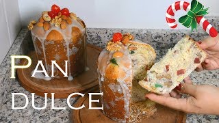 Pan dulce RECETA NAVIDEÑA panettone FACIL [upl. by Naraa]