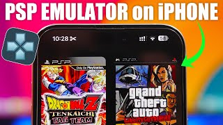 PSP Emulator PPSSPP Setup Guide for iPhone  iOS 17 [upl. by Nerrot331]