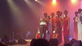 Shallipopi brings out Pa MondayEdo for Obapluto performance at Road 2 Pluto Concert in Lagos [upl. by Anwahsed]