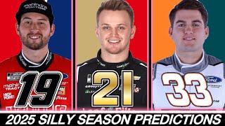 My 2025 NASCAR Silly Season Predictions [upl. by Willem]