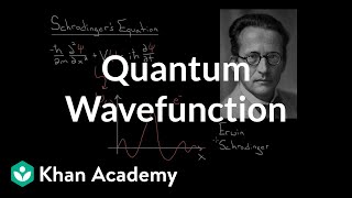 Quantum Wavefunction  Quantum physics  Physics  Khan Academy [upl. by Pillihpnhoj]