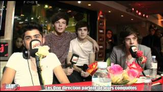 Les One Direction parlent de leurs conquêtes  CCauet sur NRJ [upl. by Alick]