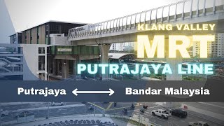 MRT Putrajaya Line  Fast Progress and Completing Soon [upl. by Gnoz]