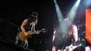 Slash guitar solo  Godfather theme Paris 2017 [upl. by Attenohs39]