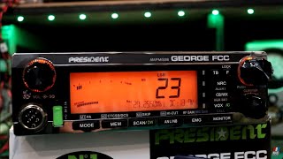 President George FCC CB Radio Overview New for 2024 New CB Radio [upl. by Subak]