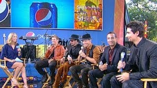 Backstreet Boys Reunion Boy Band Back After Six Year Hiatus [upl. by Nagem515]