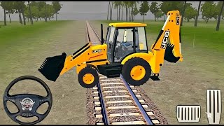 JCB 3DX BACKHOE LOADER AND TRACTOR DRIVING LIVE STREAM [upl. by Acinom]