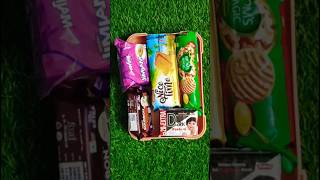 Oreo Chocolate Cream Biscuits Nice Time JimJam Jelly Dark ParleG amp Moms Magic Lunch box ideas 😋 [upl. by Sullecram]