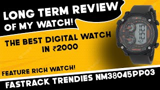 Long Term Review of Fastrack Trendies Watch  Best Digital Watch in ₹2000  AbhisarTheTechy [upl. by Maynard]