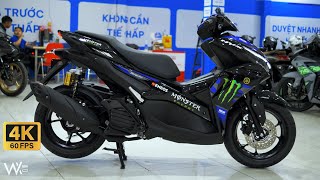 Yamaha NVX 155 2024 ABS VVA Monster Engery  Aerox 155 Monster Energy  Walkaround [upl. by Crutcher]