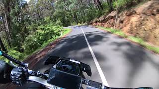 Reefton Spur Motorcycle Ride  Yamaha MT10 SPFZ10 SP  GoPro Hero 6 Black [upl. by Princess783]