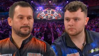 Clayton v Rock L16 2023 World Darts Championship [upl. by Pearman]