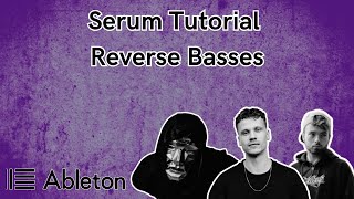 How To Hard Techno Reverse Bass ​​30 Free Samples  Ableton Tutorial [upl. by Diandra]