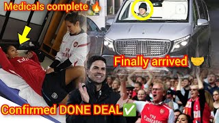 BREAKING✅ MEDICALS COMPLETE🤝 PERSONAL TERMS AGREE 💯 ARSENAL CONFIRMED TRANSFER NEWS TODAY🔥 DONE DEA [upl. by Nahtonoj]