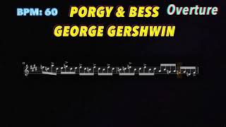 Porgy amp Bess Overture Xylophone Excerpt BPM 50120 Lvl Rookie  Vet [upl. by Notsreik]