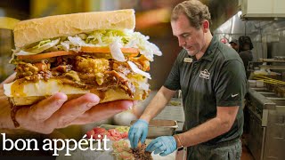 A Day Making The Most Famous Sandwiches in New Orleans  On The Line  Bon Appétit [upl. by Shreeves]