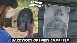 Every Camp items and there Backstory  Red dead redemption 2 [upl. by Carmita560]