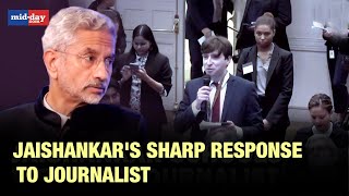 EAM S Jaishankar Hits Back At A Journalists Question On Indian Democracy [upl. by Ydaf68]