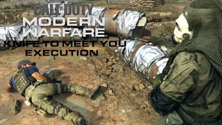 Knife to Meet You  Krueger Execution  Modern Warfare [upl. by Dam296]