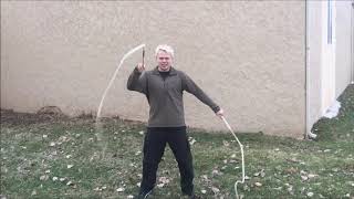 Two Handed Whip Cracking Tricks [upl. by Hcirteid]