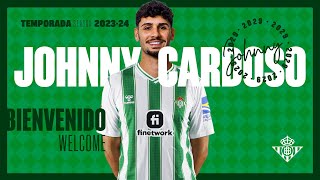 El Real BETIS Balompié anuncia un nuevo fichaje 🏠🍿🪞😱  ¡Bienvenido JOHNNY CARDOSO [upl. by Berkley]