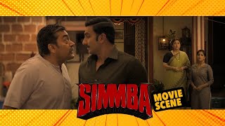 Simmba Ne Mohile Ko Bata Di Apne Dil Ki Baat  Simmba  Ranveer Singh amp Ashutosh Rana  Movie Scene [upl. by Gnaoh]