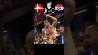 Croatia Vs Denmark Full penalty shootout  Cr7 football shorts [upl. by Abihsat]