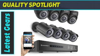 Amcrest ProHD 720P 8CH Video Security System  Best Outdoor Surveillance Setup [upl. by Yrro848]