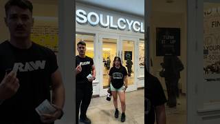 Get Yok’d tries Soulcycle for the first time soulcycle gym workoutvideo workoutmotivation [upl. by Eiramaneet]