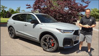 Is the 2025 Acura MDX Type S a BETTER performance luxury SUV than a BMW X5 [upl. by Bartlett]